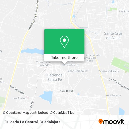 Dulceria La Central map
