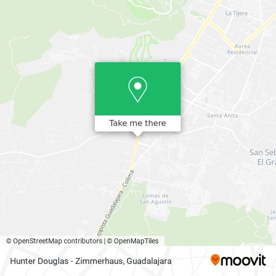 Hunter Douglas - Zimmerhaus map