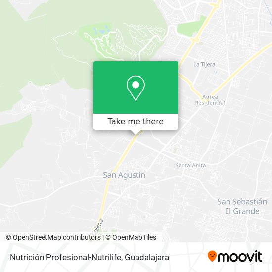 Nutrición Profesional-Nutrilife map