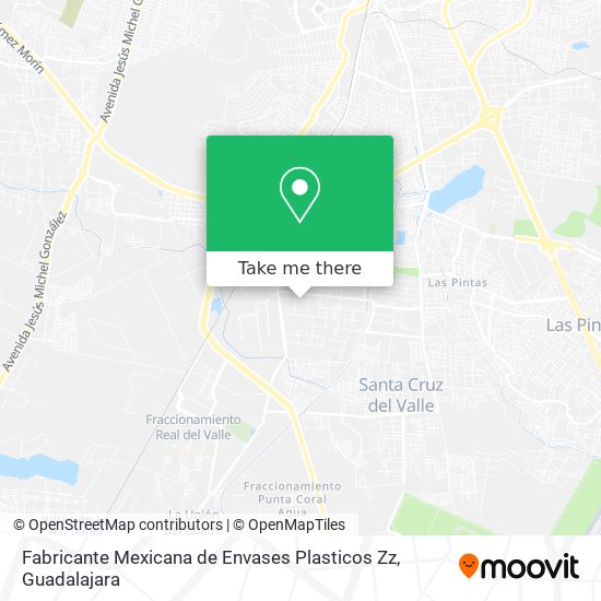 Fabricante Mexicana de Envases Plasticos Zz map