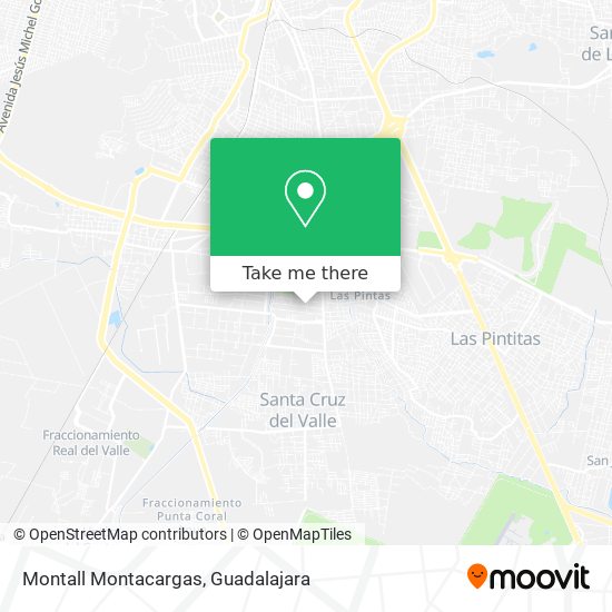 Montall Montacargas map