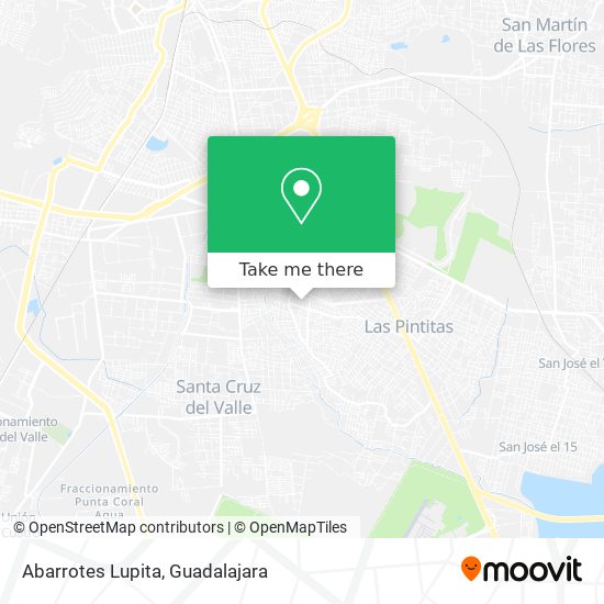 Mapa de Abarrotes Lupita