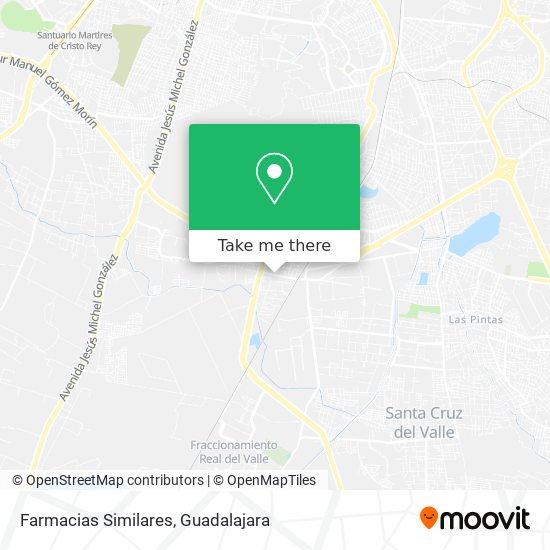 Farmacias Similares map