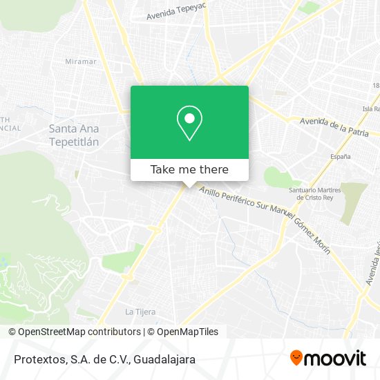 Mapa de Protextos, S.A. de C.V.