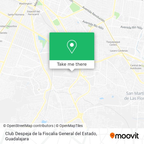 Club Despeja de la Fiscalia General del Estado map
