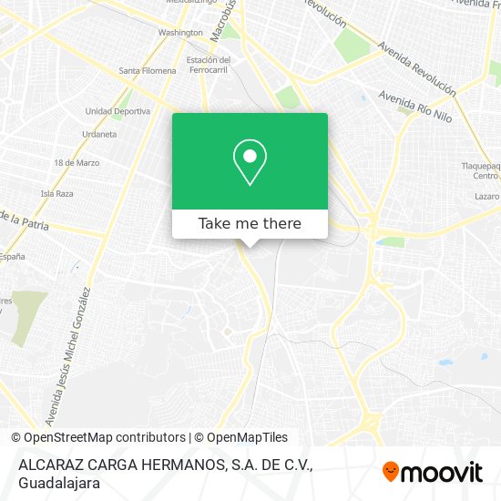 Mapa de ALCARAZ CARGA HERMANOS, S.A. DE C.V.