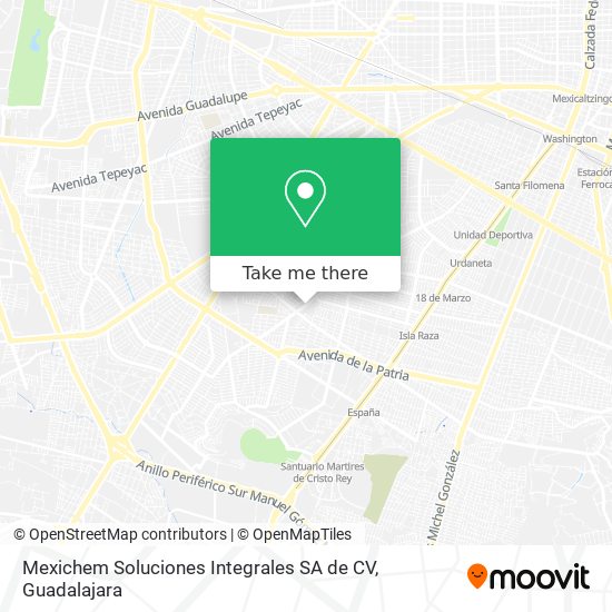 Mexichem Soluciones Integrales SA de CV map