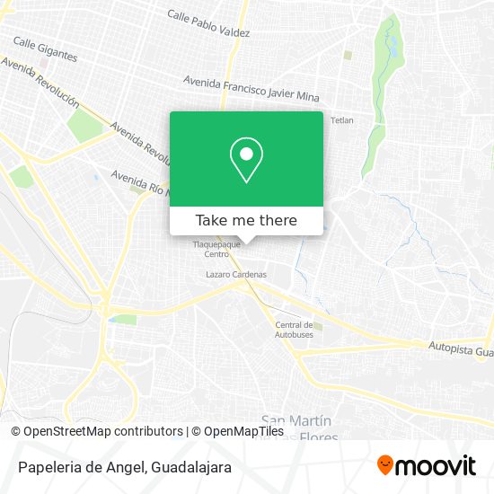 Mapa de Papeleria de Angel