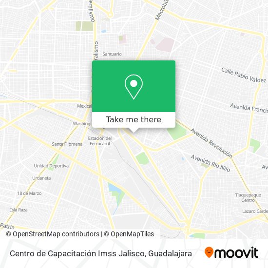 Centro de Capacitación Imss Jalisco map