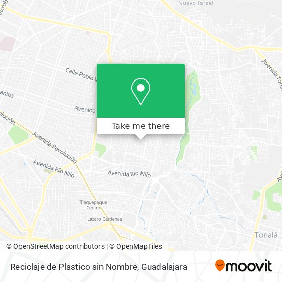 Reciclaje de Plastico sin Nombre map