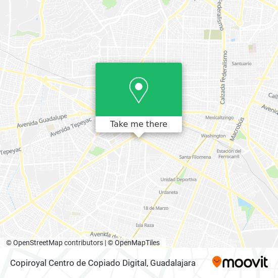 Copiroyal Centro de Copiado Digital map