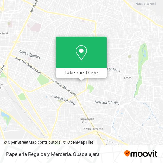 Papeleria Regalos y Merceria map
