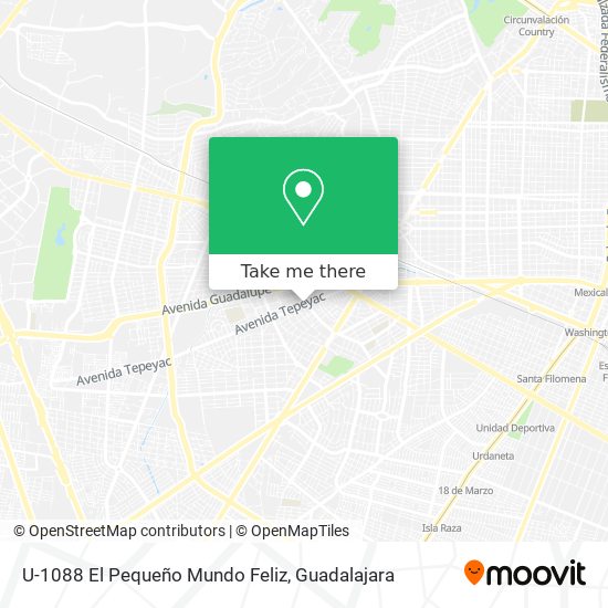 U-1088 El Pequeño Mundo Feliz map
