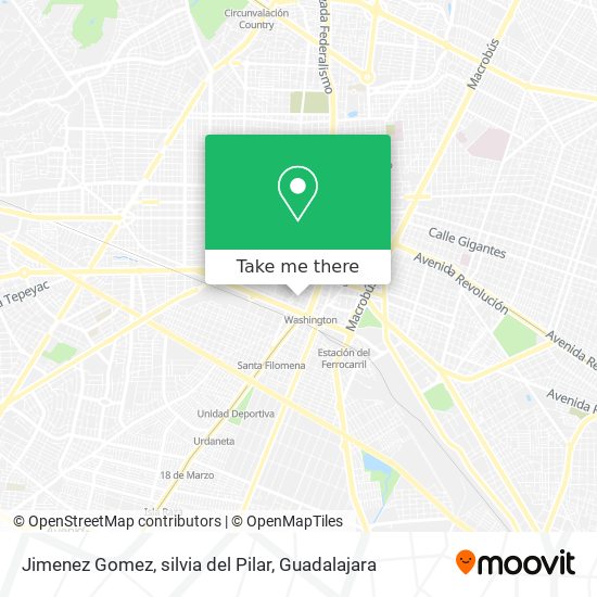 Mapa de Jimenez Gomez, silvia del Pilar