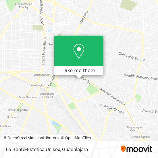 Lo Bonte-Estética Unisex map