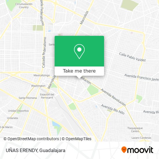 Mapa de UÑAS ERENDY
