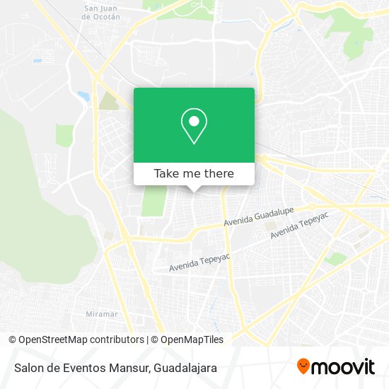 Salon de Eventos Mansur map