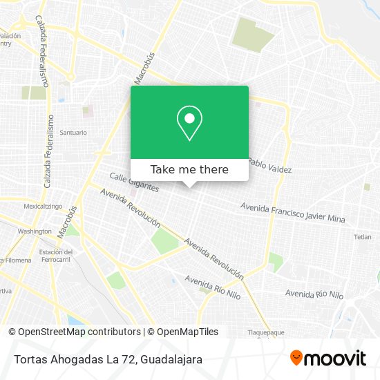 Tortas Ahogadas La 72 map