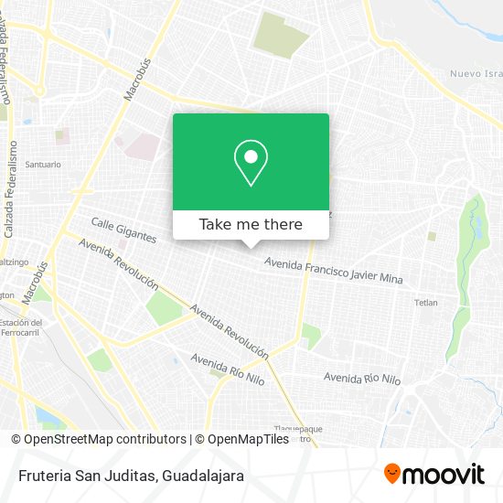 Fruteria San Juditas map