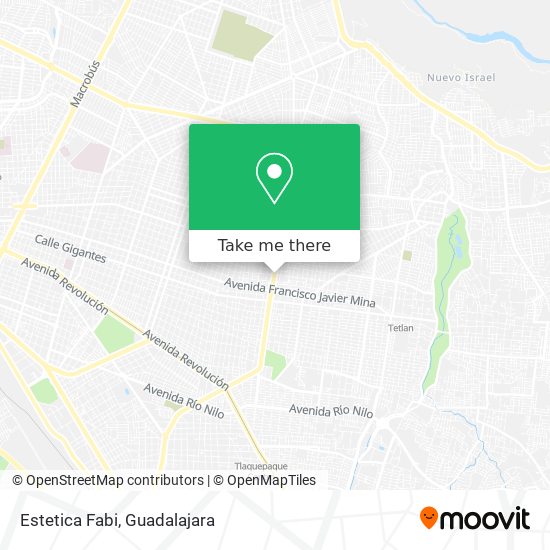 Mapa de Estetica Fabi