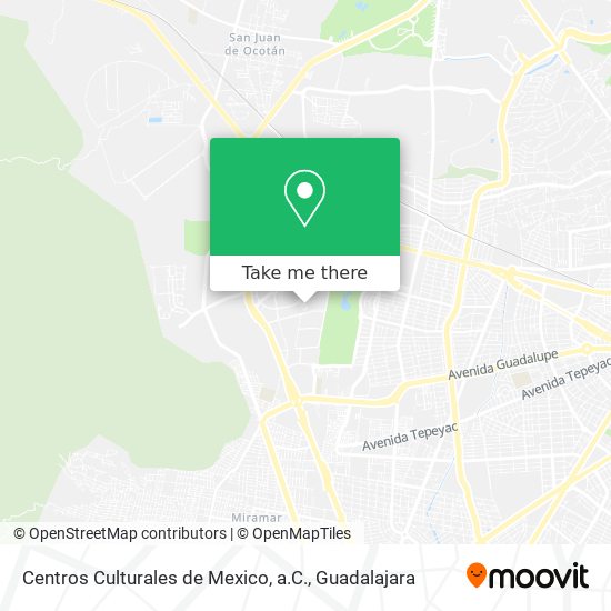 Centros Culturales de Mexico, a.C. map