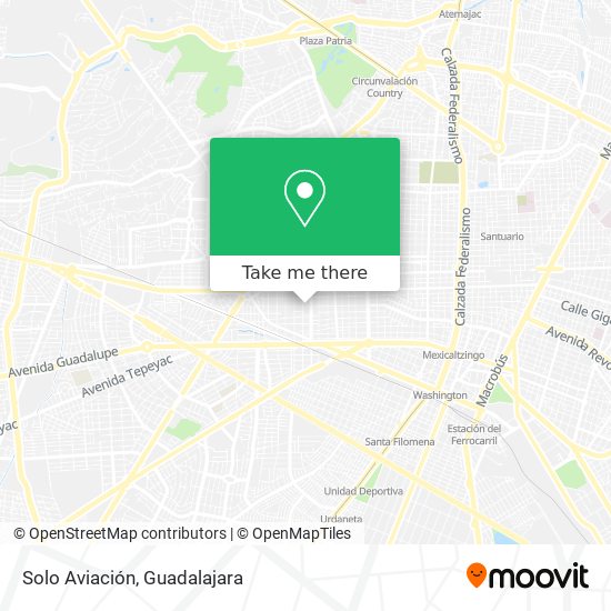 Mapa de Solo Aviación