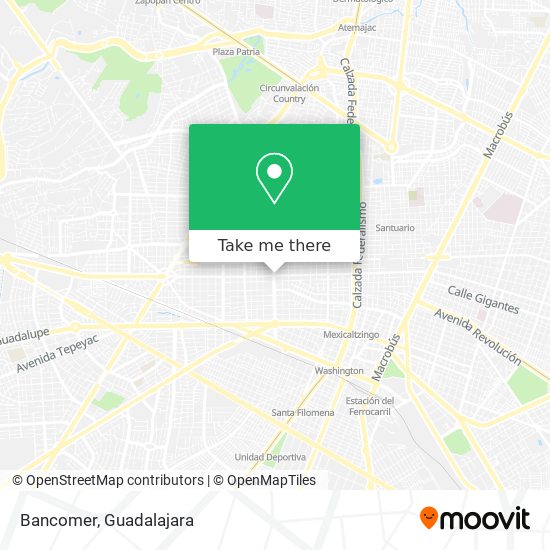 Bancomer map