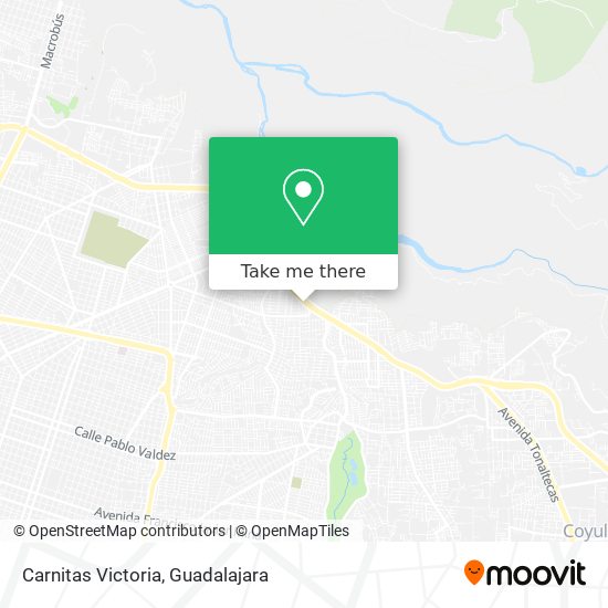 Carnitas Victoria map