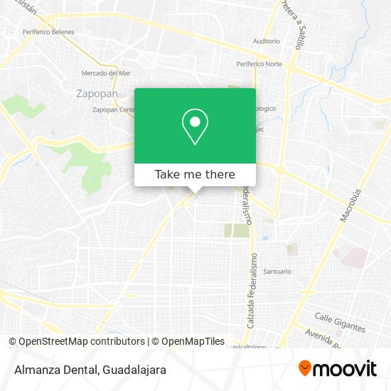 Mapa de Almanza Dental