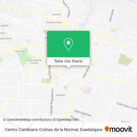 Centro Cambiario Colinas de la Normal map