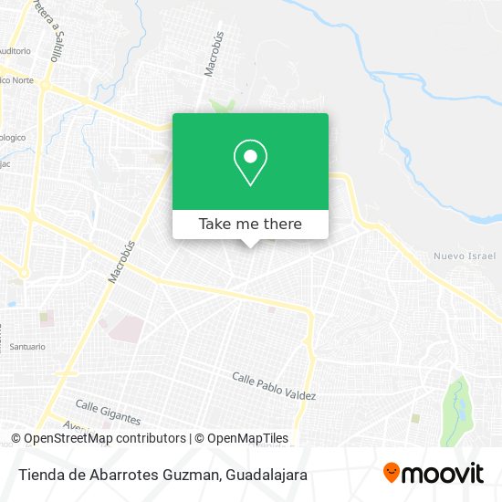 Tienda de Abarrotes Guzman map