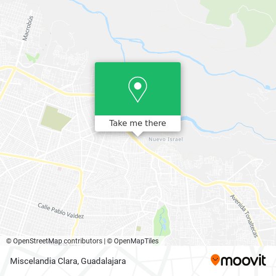 Mapa de Miscelandia Clara