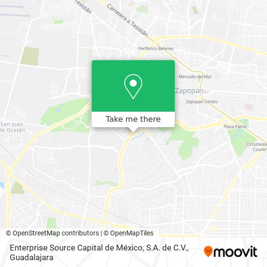 Enterprise Source Capital de México, S.A. de C.V. map