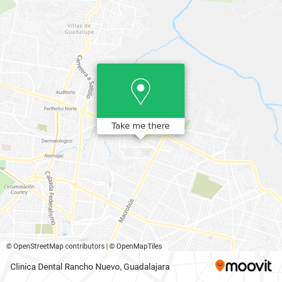 Clinica Dental Rancho Nuevo map