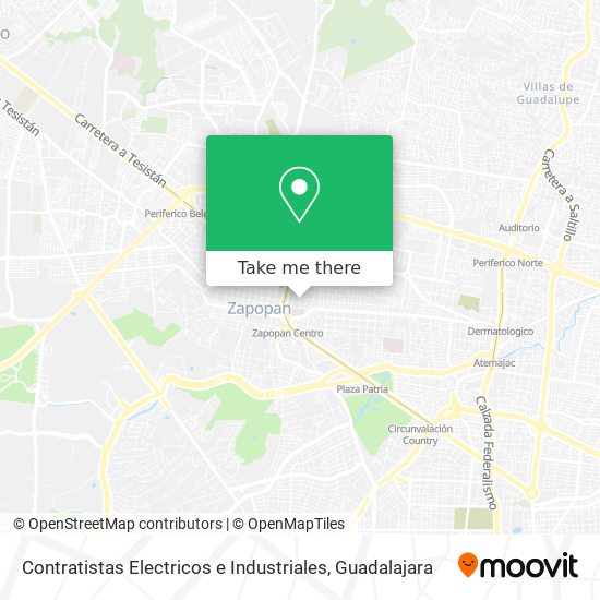 Contratistas Electricos e Industriales map