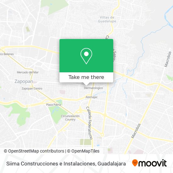 Siima Construcciones e Instalaciones map