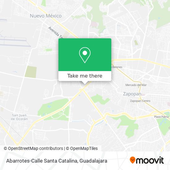 Abarrotes-Calle Santa Catalina map