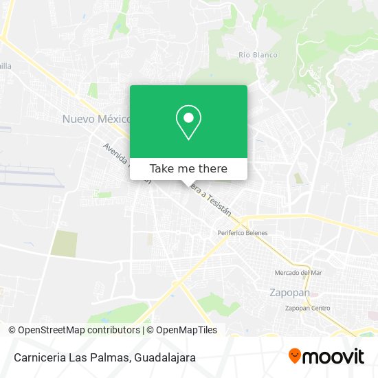 Carniceria Las Palmas map