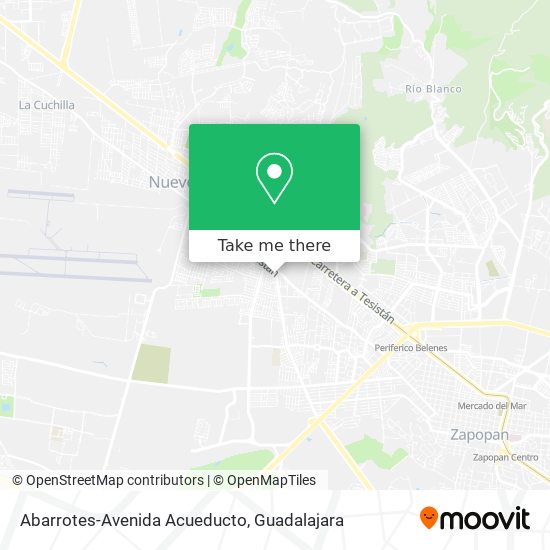 Abarrotes-Avenida Acueducto map