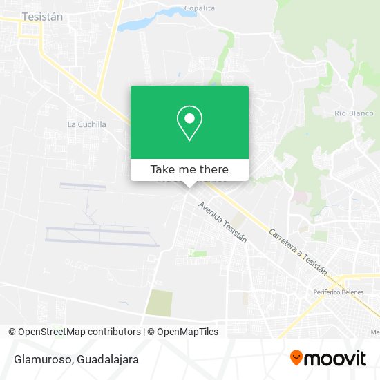 Mapa de Glamuroso