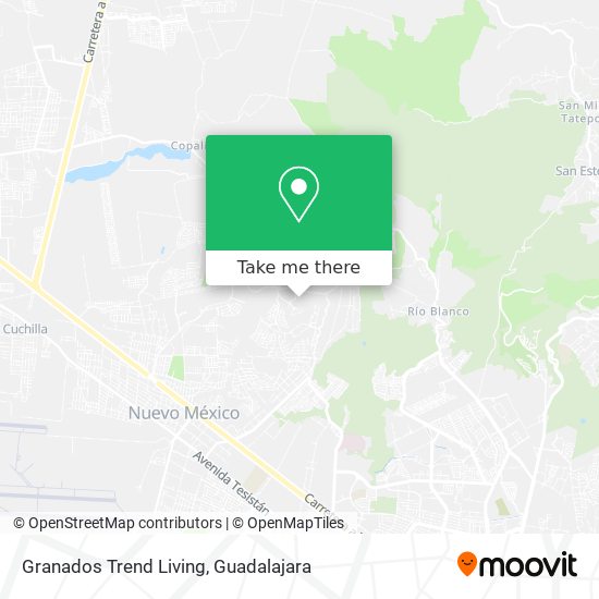 Granados Trend Living map