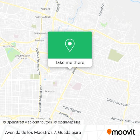 Avenida de los Maestros 7 map
