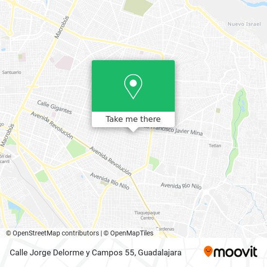 Calle Jorge Delorme y Campos 55 map