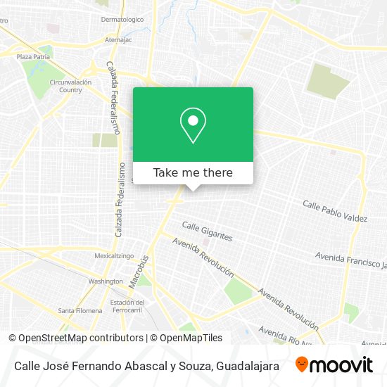 Calle José Fernando Abascal y Souza map