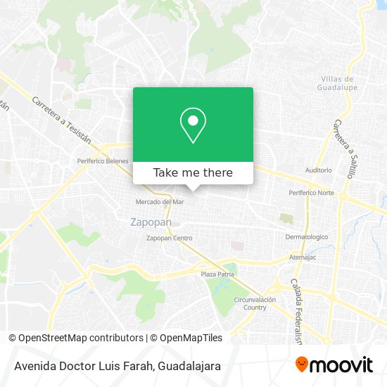 Mapa de Avenida Doctor Luis Farah