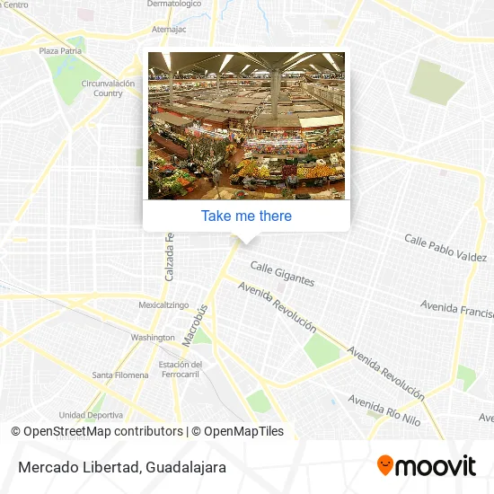 Mercado Libertad map