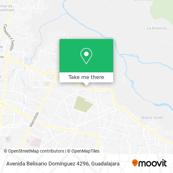 Avenida Belisario Domínguez 4296 map