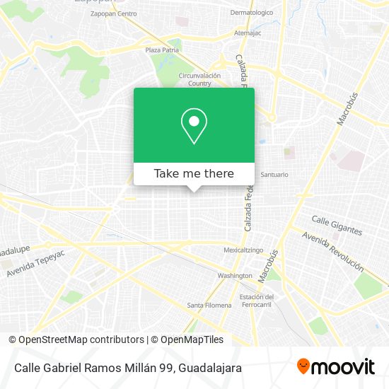 Calle Gabriel Ramos Millán 99 map