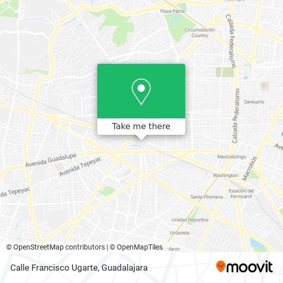 Calle Francisco Ugarte map