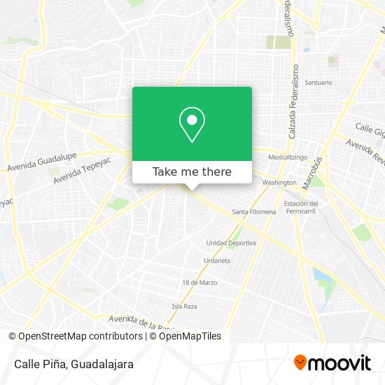 Calle Piña map